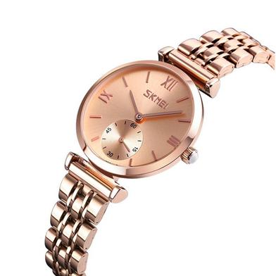SKMEI 9198 Rose Gold Watch for Women image