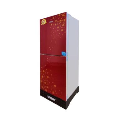 SMART SER-238BS 238 Ltr Bottom Mount Refrigerator - Red image