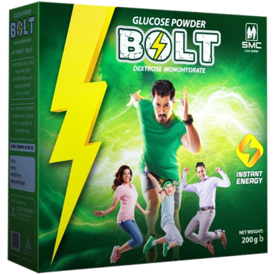 SMC BOLT Glucose Powder 200gm image