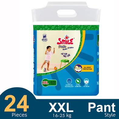 SMC Smile Pant System Baby Diaper (Size- XXL) (24 Pcs) (16-25 kg) image