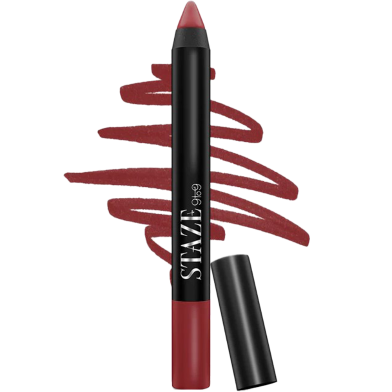 STAZE 9to9 Pout On Lip Crayon-10 Royally Ruby image