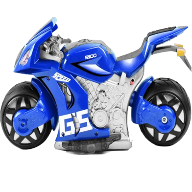 STYLO 1:8 Scale Remote Control Motorbike, 2.4G RC 4D Motor Motion Sensing Auto-Cycle Simulation image