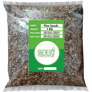 Saad Organic Brown Flax Seed - 1 Kg image