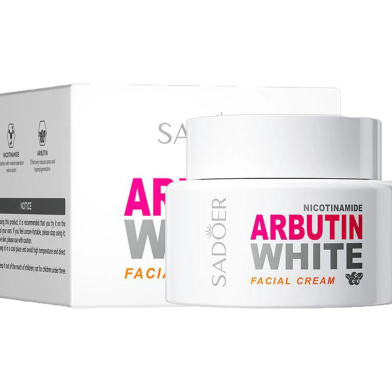 Sadoer Nicotinamide Arbutin White Face Cream 50gm image