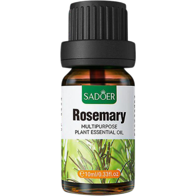 Sadoer Rosemary Multipurpose Plant Essential Oil Moisturizing Skin Rejuvenation Lock Water-10ml image