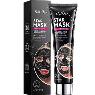 Sadoer Star Mask Active Charcoal Mask 100 gm image