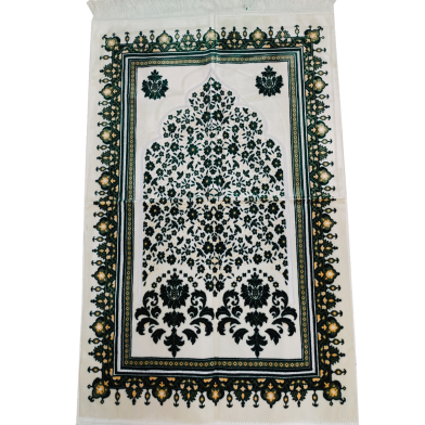Safa Tex Multicolor Velvet Platinum Jaynamaz (Any Design) image