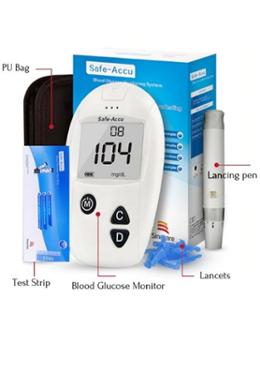 Safe-Accu Blood Glucose Monitor Device Kit image