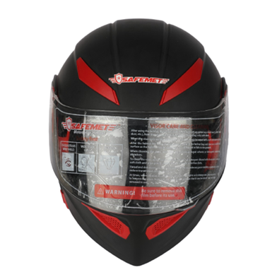 Safemet Full Face Helmet (M) - Black Matt image