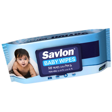 Savlon Baby Wipe 120s image