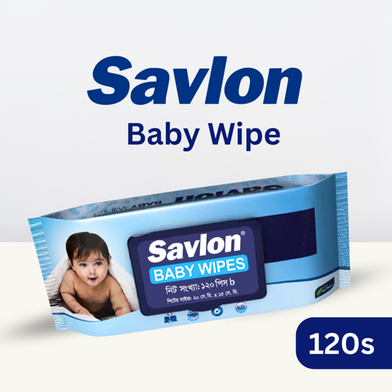 Savlon Baby Wipe 120s image