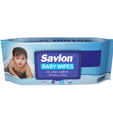 Savlon Baby Wipe 80s image
