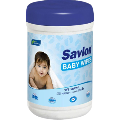 Savlon Baby Wipe Jar (100 Pcs) image