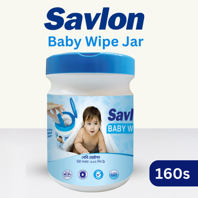 Savlon Baby Wipe Jar (160Pcs) image