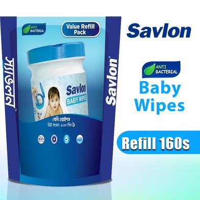 Savlon Baby Wipes Refill 160S image