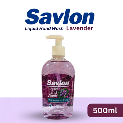 Savlon Hand Wash Lavender 500ml image