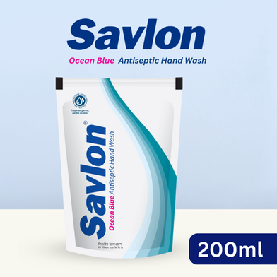 Savlon Hand Wash Ocean Blue 200ml image