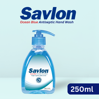 Savlon Hand Wash Ocean Blue 250ml image