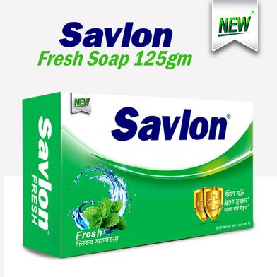Savlon Soap Fresh 125gm image