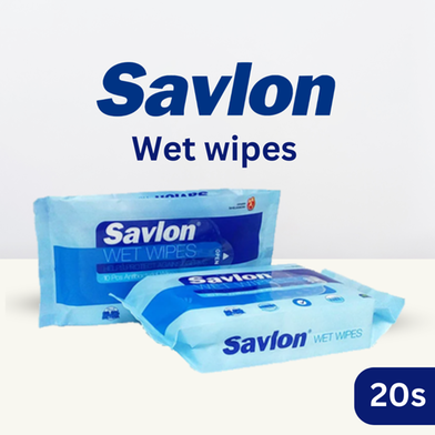 Savlon Wet Wipe 20s image