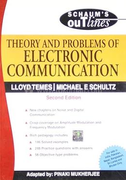 Schaum's Outlines : Theory and Problems of Electronic Communication image