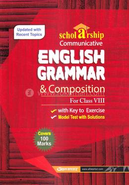 Scholarship Communicative English Grammar - Class 8 image