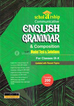 Scholarship Communicative English Grammar - Class IX-X image