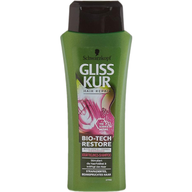 Schwarzkopf Gliss Bio-Tech Restore Hair Repair Shampoo 370 ml image