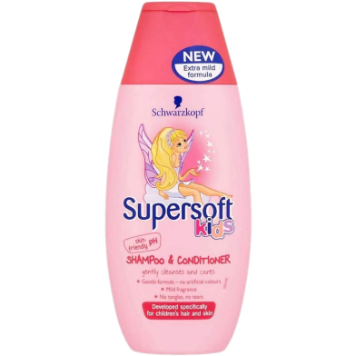 Schwarzkopf Super Soft Kids Shampoo and Conditioner 250 ml image