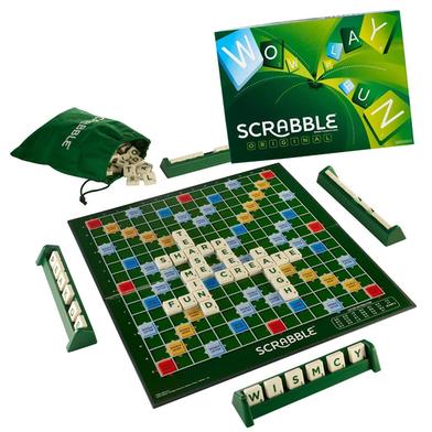 Scrabble 6690E Board Game Indoor Family and Multiplayers Game image