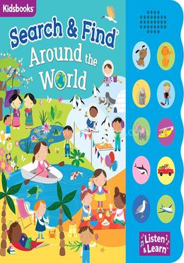 Search and Find: Around the World Sound Book-With 10 Fun-to-Press Buttons, a Perfect Fun-Filled Way to Introduce Geography to Children image