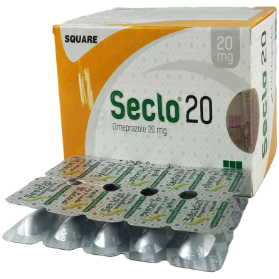 Seclo 20 mg - 10's Strip Capsule image