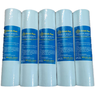 Sediment Filter 5 Pcs 1 Micron And 5 Micron -110gm image