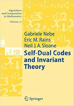 Self-Dual Codes and Invariant Theory - Volume-17 image
