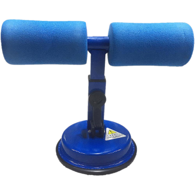 Self Suction Sit Up Bar Assistor GYM Workout Fitness Equipment - Blue 2 image