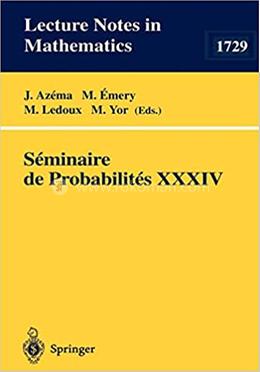 Seminaire De Probabilites - Volume-34 image