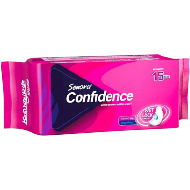 Senora Confidence Sanitary Napkin - 15Pcs image