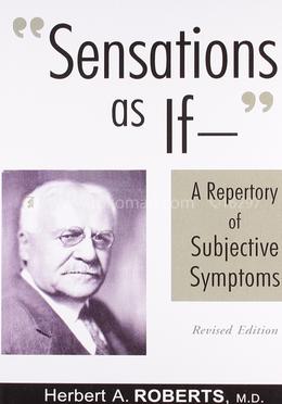 Sensations as If : A Repertory of Subjective Symptoms image