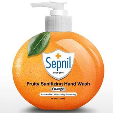 Sepnil Fruity Sanitizing Hand Wash – Orange image