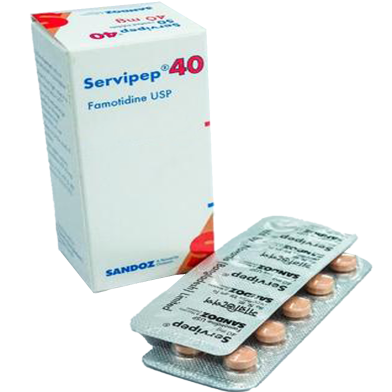 Servipep 40 mg - 10's Strip Tablet image