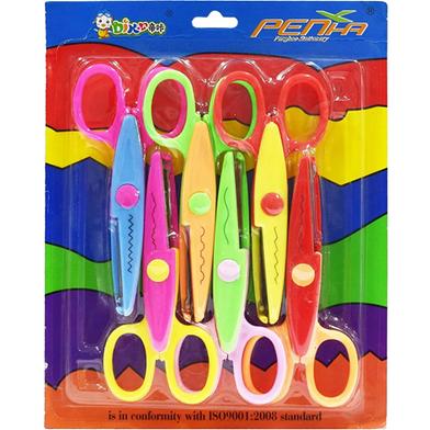 Set Of 6 Zig Zag Paper Scissors For Art  Not Applicable 9f6c2 290138 