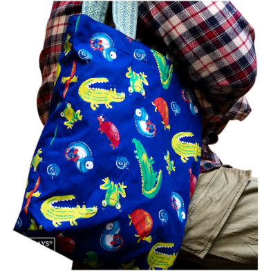 Sevendays Animal Print Tote Bag with Inside Pocket (Limited Edition) image