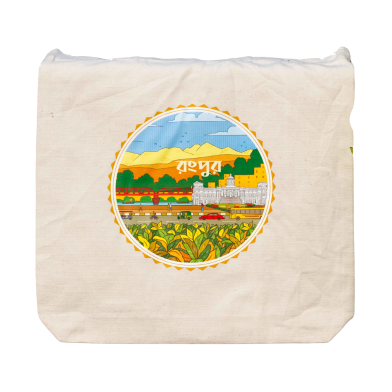 Sevendays Rangpur (Round) Canvas Tote Bag image