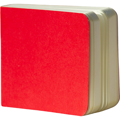 Sevendays Slip Pad Series Red Notebook image