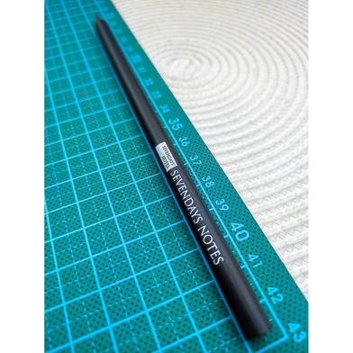 Sevendaysnotes Black Wooden Pencil image