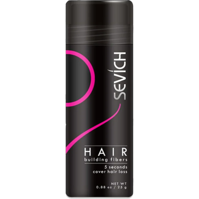 Sevich Hair Building Fiber Black 25 gm image