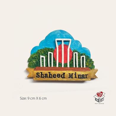 Shaheed Minar (Multicolor) - Fridge Magnet image
