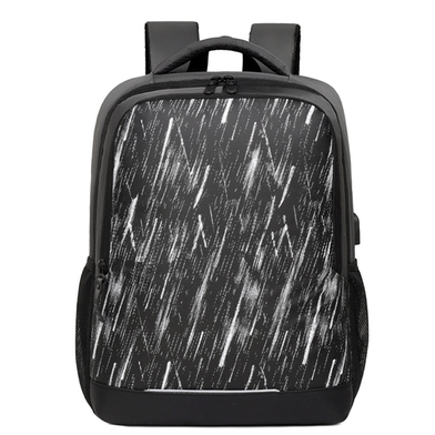 Shaolong School College Travel Laptop Backpack - Grey image