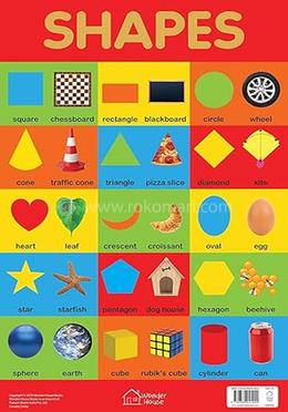 Shapes Chart Early Learning Educational Chart For Kids