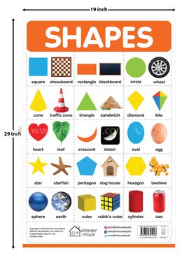 Shapes - My First Early Learning Wall Chart image